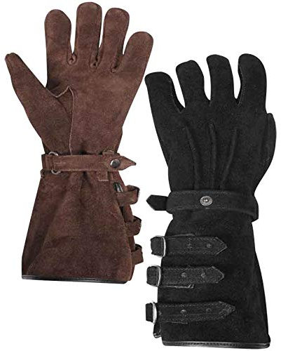 MYTHOLON Kandor Handschuhe (Medium, Schwarz)
