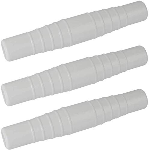 Poweka Adaptador de Manguera para Piscina, Conector para 32mm y 38mm Limpiafondos Piscina o Mangueras de Bomba de Filtro (3 Piezas)
