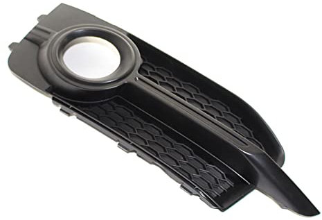 Baoblaze Griglia paraurti anteriore griglia fendinebbia, 'ape, fendinebbia nera, copertura fendinebbia, adatta per 8x, 8X0807681B