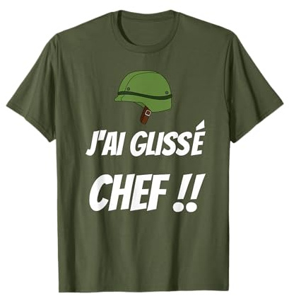 J'ai glissé chef !! T-Shirt