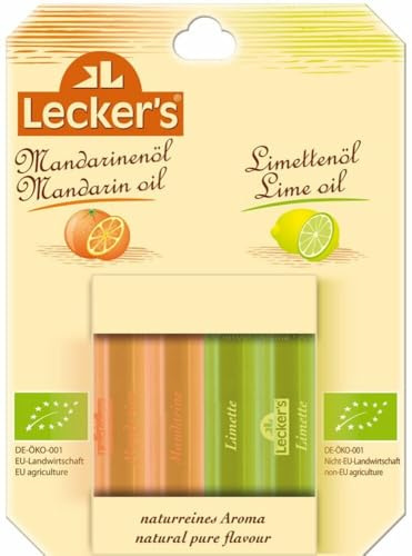Bio Mandarinen-/Limettenöl 6 x 8 ml