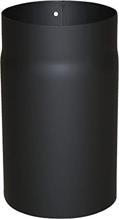 Ofenrohr Rauchrohr Kaminrohr Ø 120 mm Längenelemente - Bögen 45° und 90 °… (Längenelement 250 mm Ø 120 mmm)