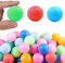 Udbrud 50 Stück Bunte Tischtennisbälle, Mischfarbe Spaß Bälle Training Ping Pong Bälle 40mm Premium Training Tischtennis Ball für Berufsausbildung Pitching Maschine Spiele Geschenke
