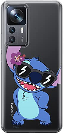 ERT Group Coque de téléphone Portable pour Xiaomi 12T Original et sous Licence Officielle Disney Motif Stich 007 Parfaitement adapté à la Forme du téléphone Portable, partiel imprimé