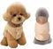 Yanmucy Dog Sweaters for Small Dogs Warm Dog Hoodie Puppy Sweatshirt with Leash Hole Winter Dog Fleece Jackets Vest for Chihuahua Teacup Yorkie Cat (Coffee, S)