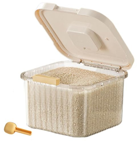 5 kg de almacenamiento de comida para perros, hermético, contenedor de comida para perros, contenedor de comida para perros con tapa, vaso medidor y pala, caja de comida para perros para mascotas