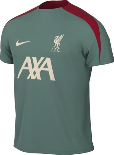 Nike Men's Liverpool Fc Herren Dri-fit Strike Short-Sleeve Top K Sweatshirt, Bicoastal/Bicoastal/Lt Orewood BRN, M