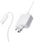 Samsung-Compatible 65W USB-C Laptop Rapid Charger | White Portable AC Adapter for Galaxy Book/Chromebook Series, MacBook Pro/Air, Dell/HP/Lenovo