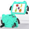 Compatible con Lenovo Tab M10 Plus de 3ª generación de 10.6 pulgadas TB-125FU/128FU/128XU Funda para niños, ligera EVA + PC, a prueba de golpes, con asa y correa para el hombro (verde)