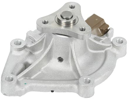 Partuto Bomba de agua - Bomba De Agua Del Motor Delantero Del Automóvil - para BMW Serie 1 Serie 3 Metal Tono plateado con Junta - 1 juego.