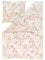ESTELLA Feinflanell Bettwäsche Pinzolo Sand 1 Bettbezug 155 x 220 cm + 1 Kissenbezug 80 x 80 cm