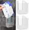GmwyCzV 2 Piezas Caja Dispensadora De Toallitas Húmedas, Cajas de Almacenamiento para Toallitas Montada En La Pared, Caja de Contenedor de Toallitas Recargables, para Cocina, Dormitorio, Hogar, Baño