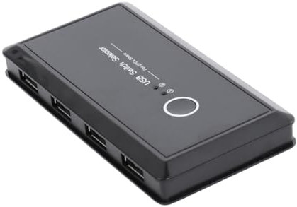 Housoutil Conmutador De Escáner y Impresora Selector Usb Compartiendo Dispositivos