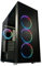 LC-Power Boîtier de jeu Gaming 802B Black_Wanderer_X - Tour ATX Midi - Panneau avant en maille noire - Ventilateur ARGB - Partie latérale en verre trempé - USB-C - 8 options de ventilateur - Jusqu'à 4