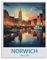 Norwich England Poster，Puzzle 1000 Pieces Wood Puzzle Adult Children'S Educational Toy Family Decompression Game（75x50cm）-A78