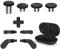 Metal Thumbsticks für Xbox One Elite Series 2 Controller Zubehör mit 6 Joysticks, 4 Paddles, 2 D-Pads, 1 Einstellwerkzeug (Schwarz)
