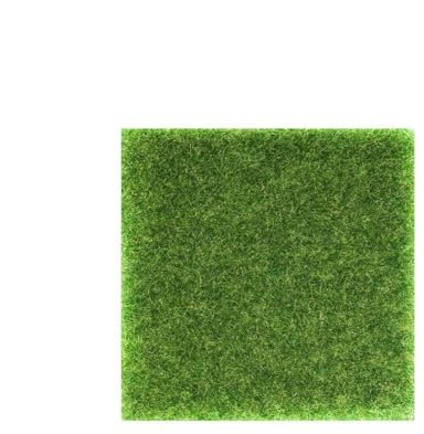 Tappeto in sintetica, spesso, verde, multiuso, per ingresso di casa, zerbino, zona animali domestici, balcone o uso decorativo per interni ed esterni