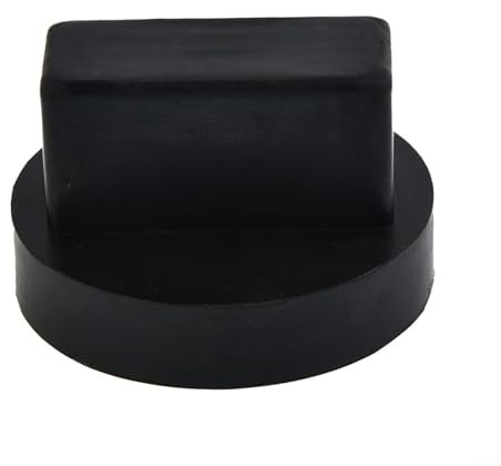 HomeVortex Wagenheber-Pad aus Gummi für Mercedes A B M R S Klasse GLS GLC SLK Serie Fahrzeugwartungswerkzeug, Schwarz, 68 mm