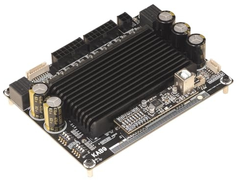 Ounfhtrttk Placa Amplificadora de Audio de 8 X 50 W con Entrada de Códec USB Configurable 6.1, 4.2 y 4.0 para Kiosk KAB9