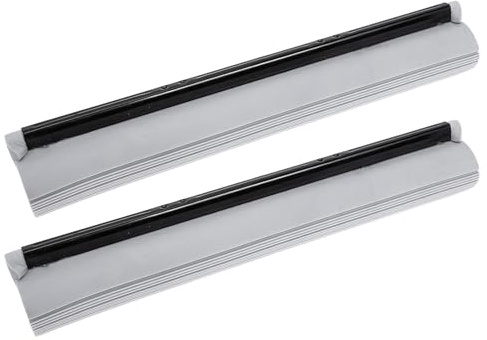 FESTFENDS Ricambio Spugna Lavapavimenti 2 Pezzi Scanalature Orizzontali in Spugna e Plastica, Facile da Installare e Massima Pressione, per Pulire Pavimenti in Legno