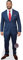 Roman Reigns (Blue Suit) Mini Cardboard Cutout