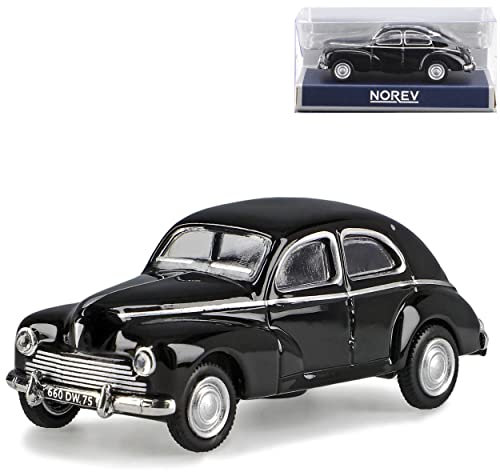 Norev Peugeot 203 Limousine Schwarz 1948-1960 H0 1/87 Modell Auto