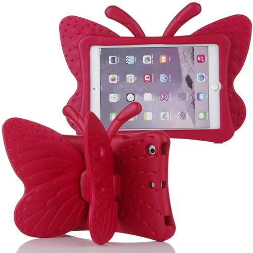 Custodia resistente Pretty Butterfly Case compatibile con iPad 8a generazione 10,2 2020/iPad 7a generazione 10,2 2019/iPad Air 10.5 2019 / iPad Pro 10.5, EVA antiurto robusta custodia protettiva