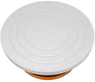 Rueda Giratoria De CeráMica,Torno Alfarero Rueda de cerámica, soporte giratorio de 360 °, plato giratorio de arcilla, herramienta de escultura de cerámica for artículos pequeños, productos artesanal