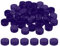 PATIKIL 1.2inch Plastic Bottle Caps for Crafts, 50Pcs Reusable Protection Bottle Screw Lids for Empty Container DIY Scrapbook Decorations, Purple