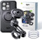SP CONNECT Moto Bundle II AVM Xtreme | SPC+ | kompatibel mit iPhone 15 Pro Handyhalter für Motorrad Bike Moped Roller | Gadget Halterung für Navi