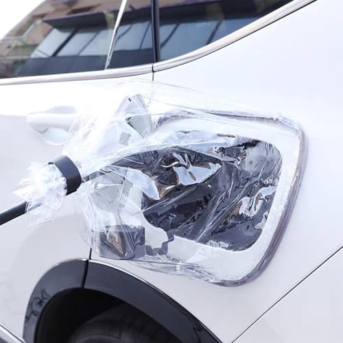 Newtic Copertura porta di ricarica EV,Copertura Protettivo per Carichino Auto Elettrica,Protezione Portiere Auto,Copertura Antipioggia Magnetica,per Ricarica di Auto Elettrici Universale(Trasparente)