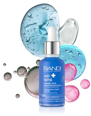 Bandi - Strongly Anti-wrinkle Ampoule With Copper Compound Rejuvenating Skincare For Skin Density Protein Complexion Renewal Moisturising Retinoid Alternative Anti-free Radical Protection