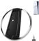 Supporto Verticale per Console PS5/PS5 Slim/PS5 Pro, Base Stand verticale, Supporto in Acciaio Inox ABS, Dissipazione Calore e Stabilità, Supporto per Playstation 5, Adatto Supporto Consolle Gaming