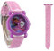 My sweety pop Gabby's Dollhouse Analoge Armbanduhr zum Lernen der Uhrzeit für Kinder, Rosa mit Pailletten, für Schule, Kindergarten, Kindergarten, Urlaub, Geschenkidee, Gabby's Dollhouse – Rosa