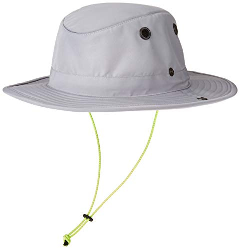 Tilley Mens Womens TWS1 Broad Brim Sun Protection Paddler's Hat Grey