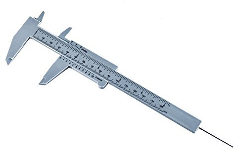Demiawaking 150 mm Calibro di Misurazione del Sopracciglio di Plastica Righello Attrezzo del Tatuaggio di Trucco