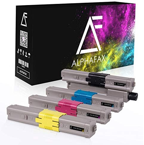 Alphafax 4 Toner kompatibel mit Oki C-332DN MC-363DN