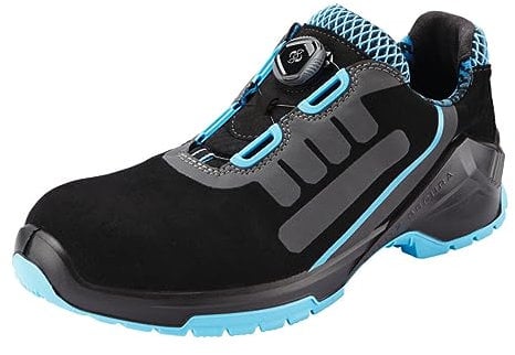 Steitz Secura Halbschuh schwarz/blau VD PRO 1500 SF, S3 NB BOA, EU-Schuhgröße: 41