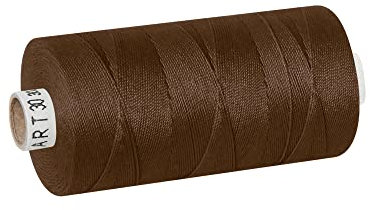 dalipo - Polyester Nähgarn Stärke 30, Polstergarn, 300m, braun