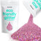 Hemway Eco Friendly Biodegradable Glitter - Pink Holographic | 100g Fine Plant-Based Metallic Flakes for Arts & Resin Crafts | Bio Supplies for Festival, Hair, Face, Body & Nail Art Decoration