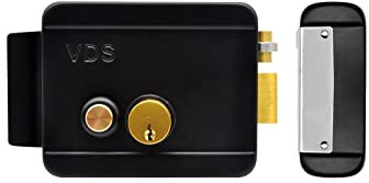 SERRATURA DX DESTRA COMPATIBILE CON CISA ELETTRICA PER CANCELLI CON PULSANTE 12V