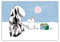 Moomin Tischset Schneekrone 40 x 30 cm