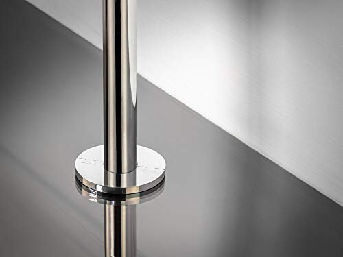 Metal Pipe Collar Round Circulus - x1 in Chrome