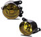 WISGOL Nebelscheinwerfer passt für VOLKSWAGEN VW Golf V 5 (1K1/1K5) 11/2004-06/2009 Ein Paar Nebelscheinwerfer gelbe Linse HB4/9006 1K0941699C 1K0941700C