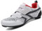 VNANV Fahrradschuhe Herren Damen Rennradschuhe MTB Schuhe Herren Damen rennradschuhe Herren rennrad Fahrradschuhe Look SPD SPD-SL Delta Lock Pedal Reitschuhe Schuhen (hellgrau10,43)