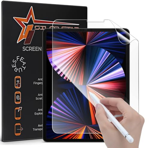 SILCOSTAR [2 PACK Paper film Screen Protector-Drawing & Writing- For iPad Air (2022) 10.9 -Ultra HD Clear Paper Screen Protector Guard Cover For Apple iPad Air 5 (2022) Air 5th generation