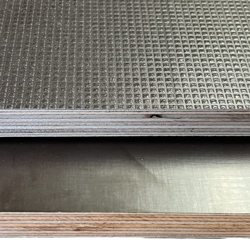 BaustoffhandelShop Siebdruckplatten 15mm Pappel/Eukalyptus Mix Sieb/Film Phenolharz beschichtet 125x40cm