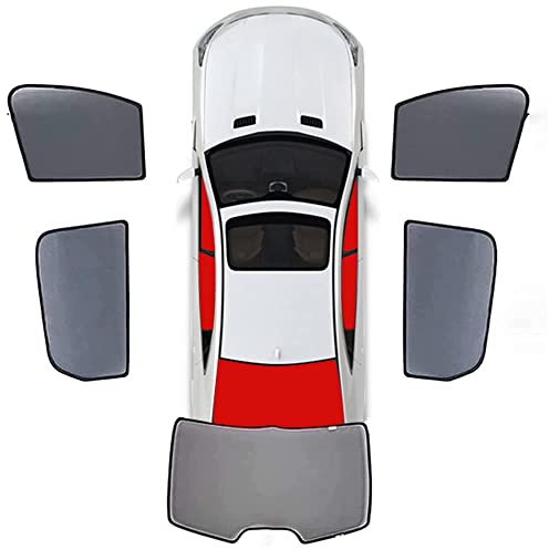 TRFAN Coche Ventana Lateral Parasoles para BMW 3 Series F30 F30 2012-2018 Magnéticos Parasol Delantero Y Trasero Aislamiento Interior Accesorios,4-Side-Windows+Tailgate