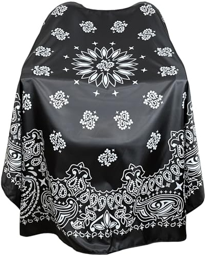 Pelocapa Barber Capes for Men Haircut Capes with Snaps Professional Salon Cape for Stylists Waterproof Hairdressing Cape Gown for Adults- 63”× 56”