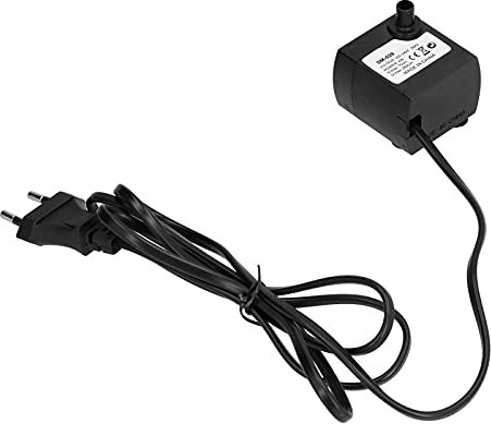 Mini Bomba de Agua Sumergible de 4W para Acuario, Estanque de Peces, Fuente, Circulación Hidropónica, Silenciosa y Duradera con Ventosa Fuerte (Enchufe europeo 220V)